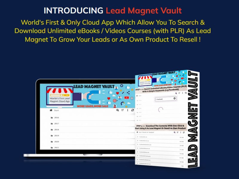 Lead Magnet Vault Review