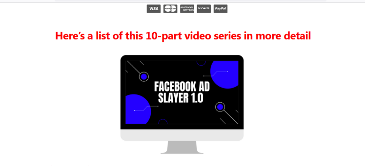 Facebook Ad Slayer Reviews | OTO and Bonuses